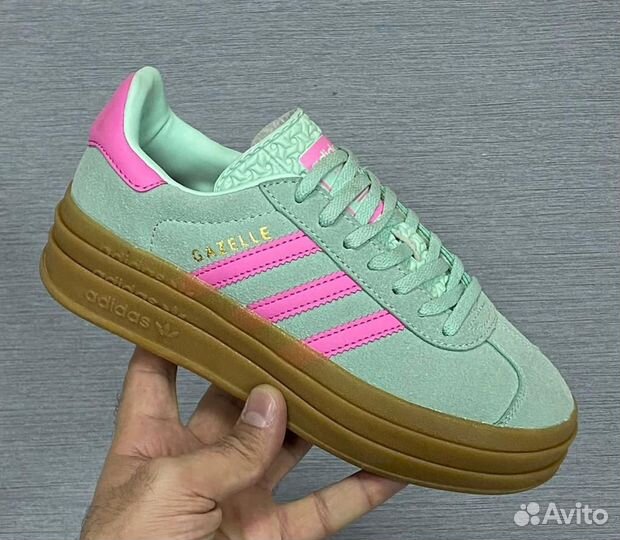 Кеды Adidas Gazelle Bold W женские с 36 по 41