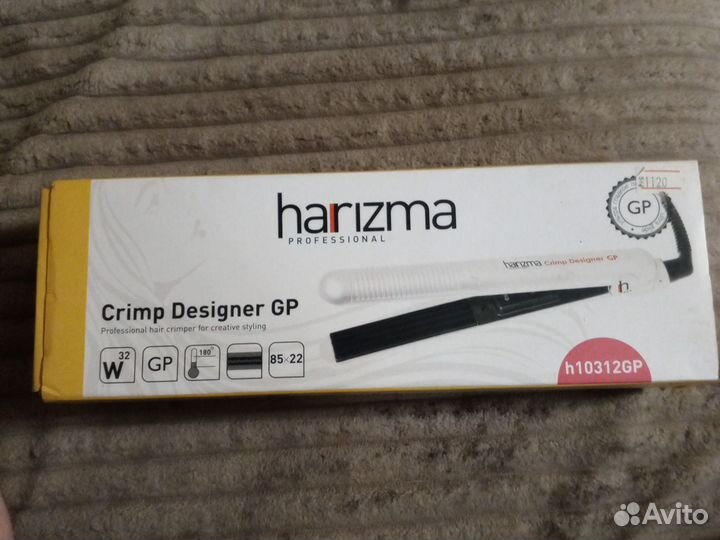 Щипцы гофре harizma