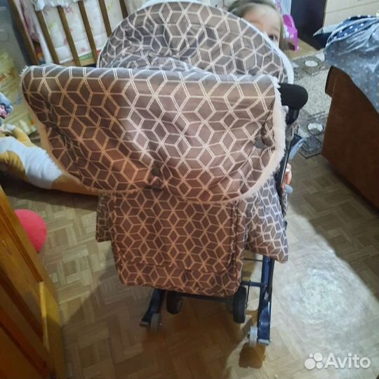 Коляска санки