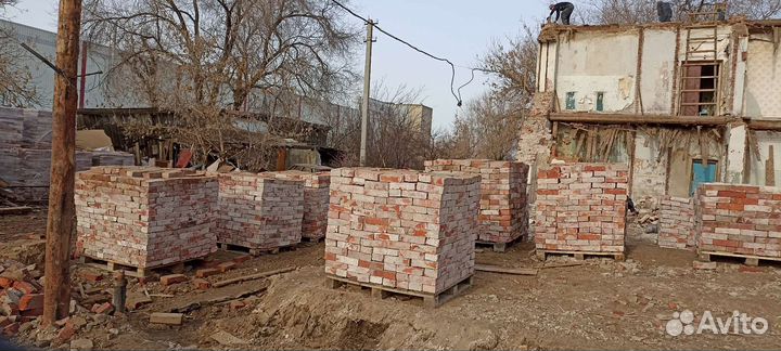 Кирпич Царский старинный и советский М-200