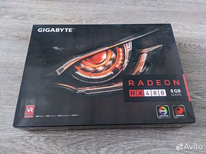 Gigabyte AMD Radeon RX 480 WindForce 8GB