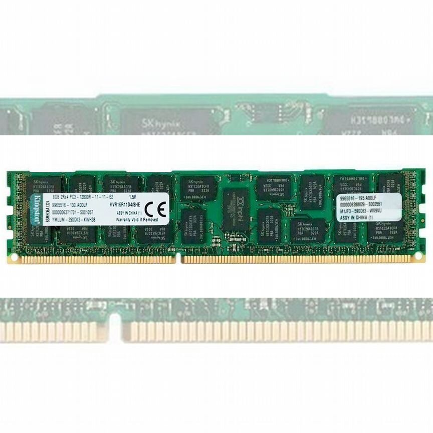 [KVR16R11D4/8HE] Оперативная Память Kingston Ddr3 Kvr16r11d4/8he
