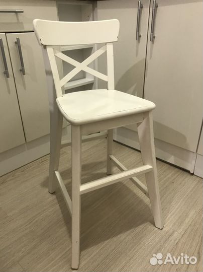 Детский высокий стул Икеа