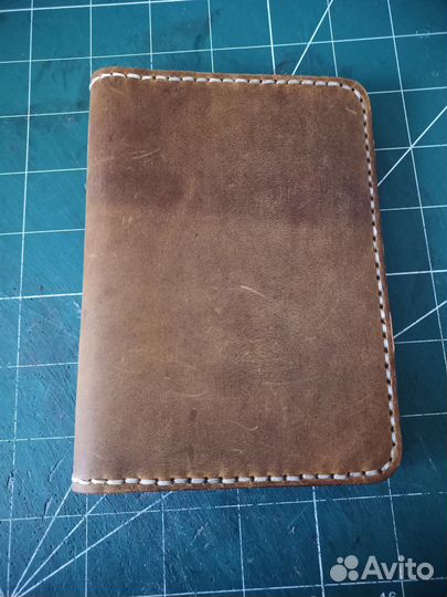 Обложка для автодокументов натуральная кожа