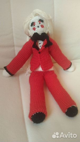 Вязаная кукла Чарли 