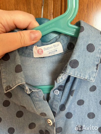 Рубашки для девочки размер 10 лет