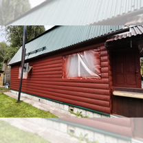 Пескоструйная шлифовка и покраска деревянных домов, Видное