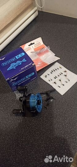 Мормышки вольфрамовые ручная работа и катушка