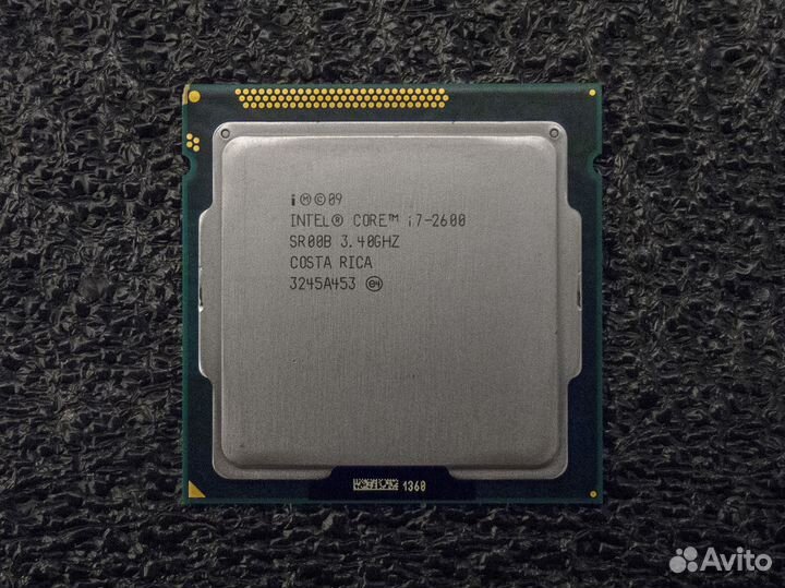 1155 Intel Core i7-2600 / 8 потоков до 3.8ghz
