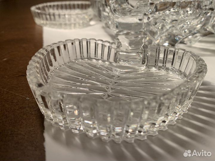 Хрустальные пепельницы СССР