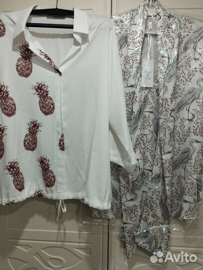 Блузки новые р. 52/54 и 56/58