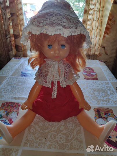 Кукла, как новая, советских времён, длина 47 см