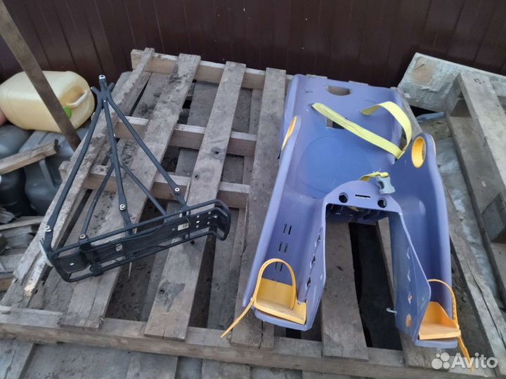 Детское кресло на велосипед бу