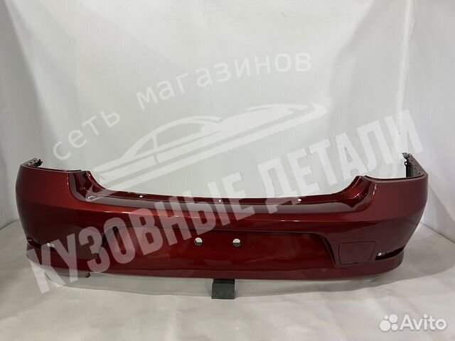 Бампер задний Рено Логан Фаза 2 в цвет