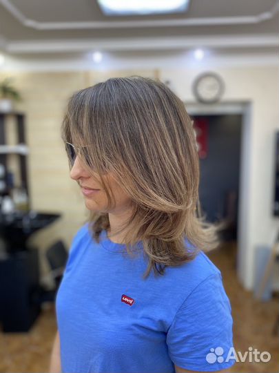 Окрашивание волос - мелирование любой техникой