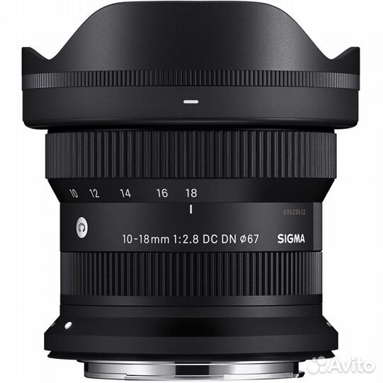 Объектив Sigma 10-18mm F2.8 DC DN Contemporary Can Новый