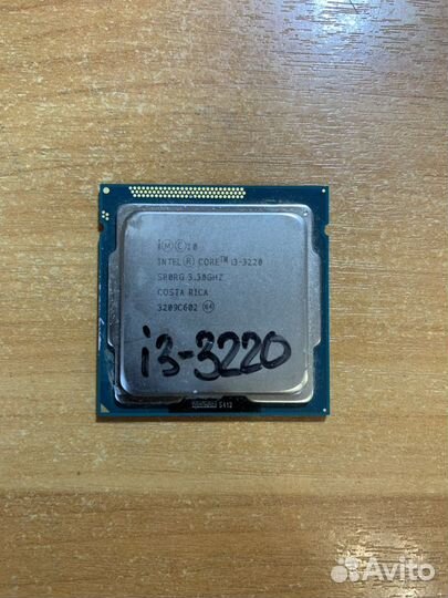 Процессор 1155 Core i3-3220 3.3GHz 2-яд/ 4-пот