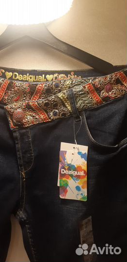 Джинсы новые,нарядные,Desigual, Испания