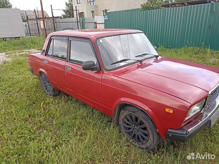 ВАЗ 2107 1.5 МТ, 2000, 133 000 км