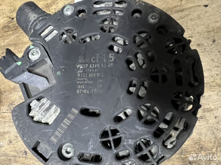 Генератор 0121615012 Mini Cooper Peugeot Citroen