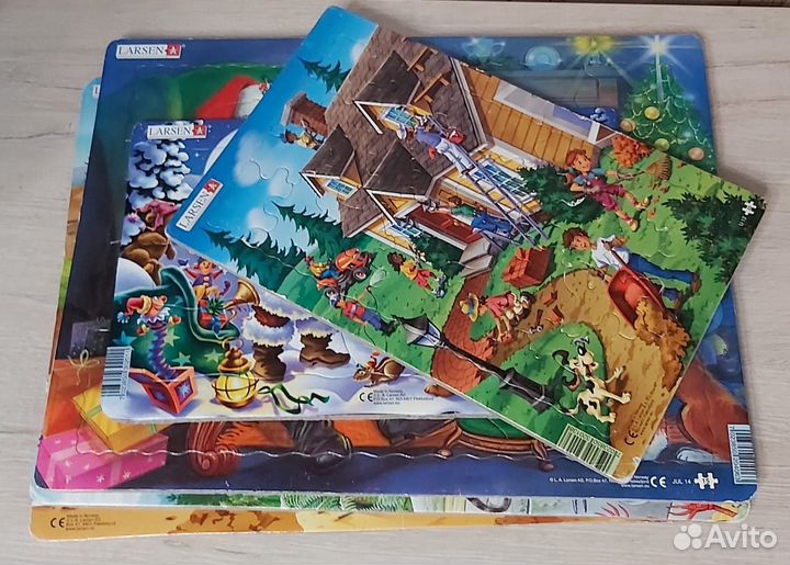 Пазлы larsen пакетом