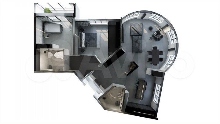 3-к. квартира, 127 м², 15/22 эт.