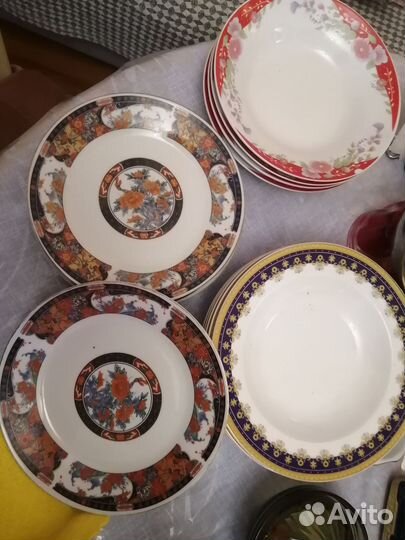 Ваза для цветов цветное стекло