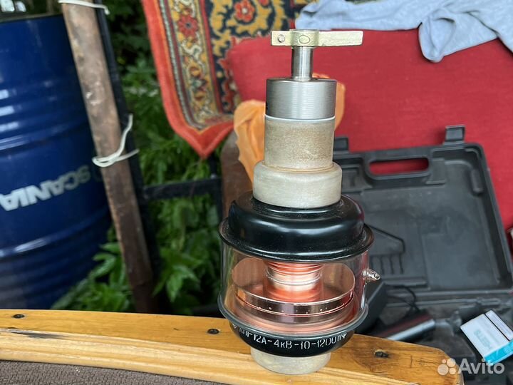 Вакуумный конденсатор переменный кп1-12