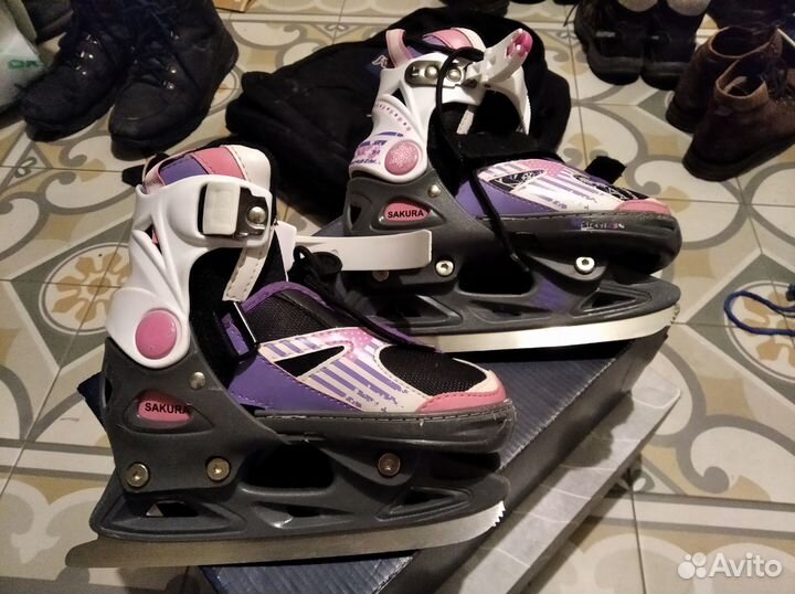 Коньки детские р. 29-32/27-30