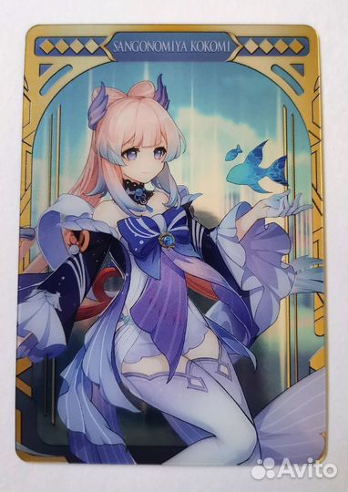 Коллекционные карточки Геншин