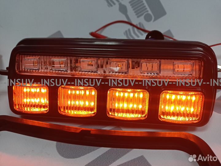 Светодиодные фары Нива (надфарники/подфарники)