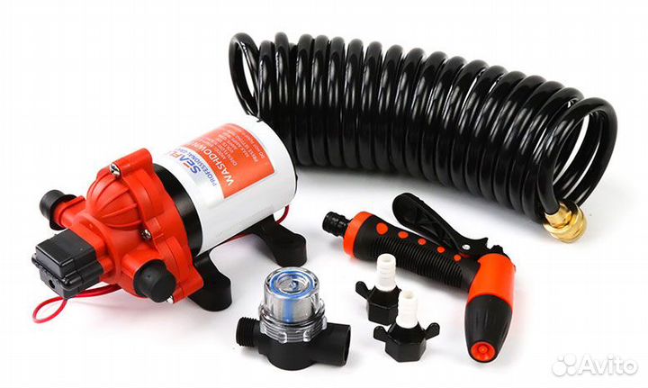 Комплект помывочный 11.6 л/мин, 4.8 BAR 12V