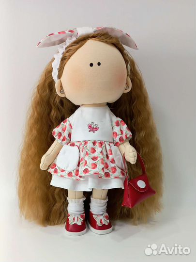 Текстильная кукла ручной работы