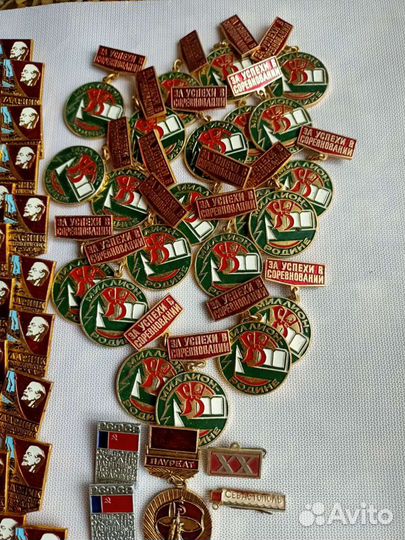 Значки ссср, одним лотом и в розницу