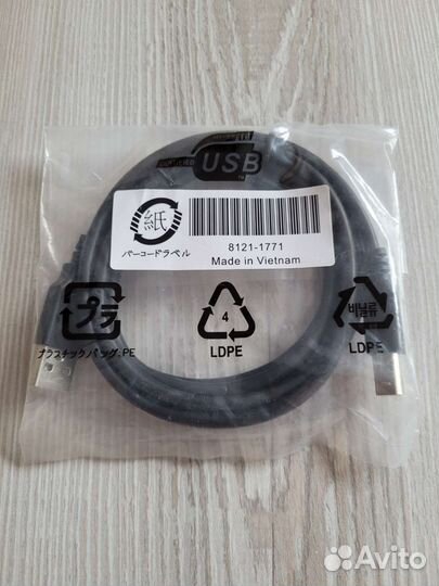 Кабель usb-a - usb-b