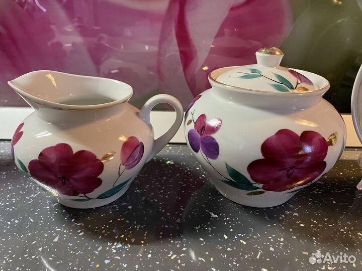 Сервиз фарфоровый Пролетарий. СССР