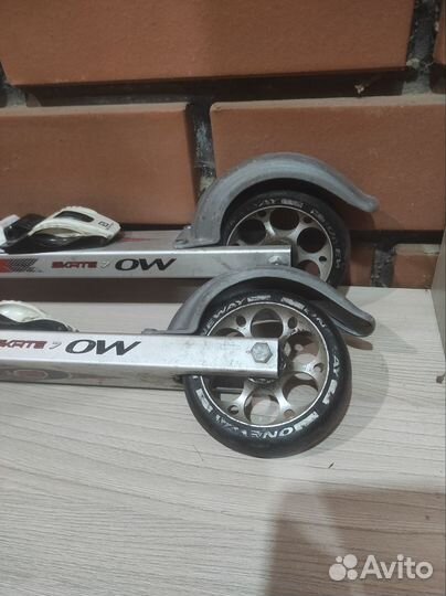 Лыжероллеры коньковые бу