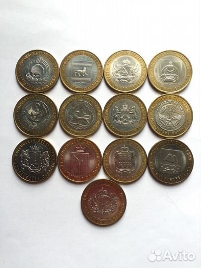 Монеты 10р 