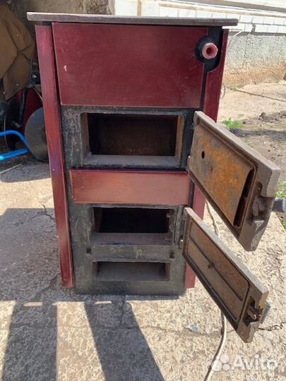 Котел газовый электрический напольный стальной