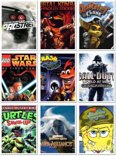 Игры Playstation 1-2, Xbox 360