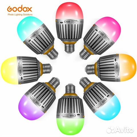 Godox c10r видеосвет RGB лампы для видео и фото