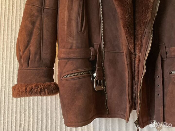 Дубленка натуральная мужская 50 52