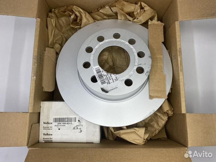 1 К Т тормозных дисков JZW698601AB