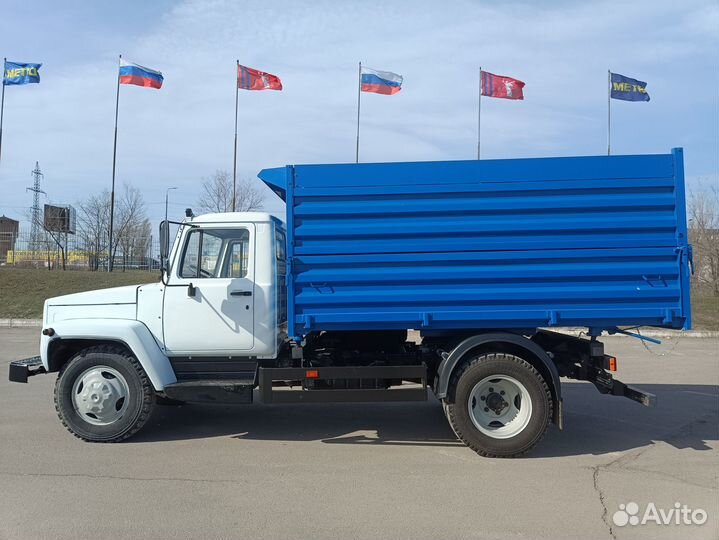 Самосвал с 3-х разгрузкой ГАЗ 3309, 2010