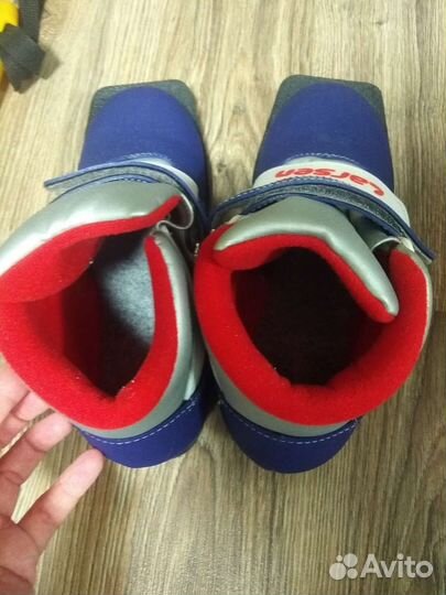 Лыжи ботинки палки