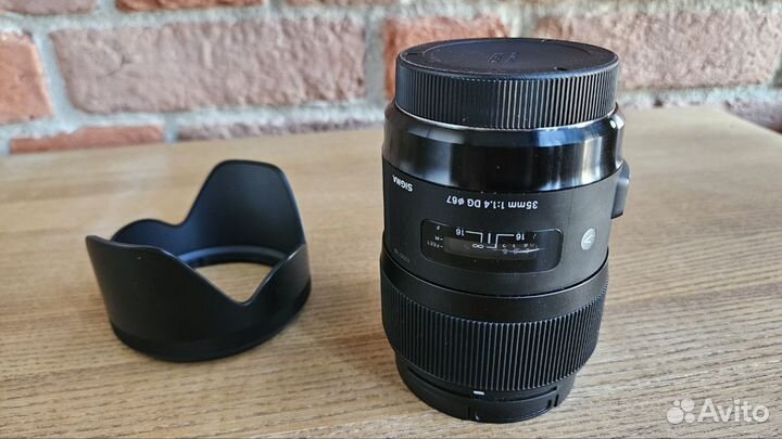 Объектив Sigma AF 35mm f/1.4 DG HSM Canon EF