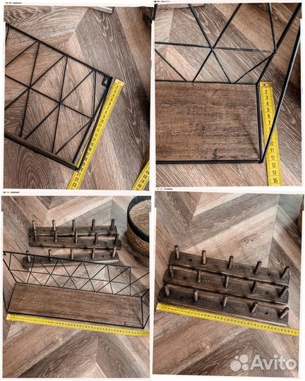 Вешалка (крючок), полка, корзины