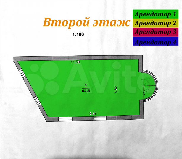 Здание 286м под аренду,ТЦ, производство.з/у в соб