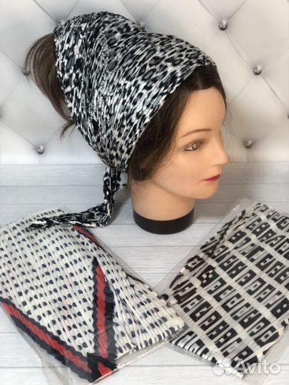 Косынки плисе