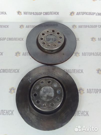 Диски тормозные передние Volkswagen Passat B6 (200